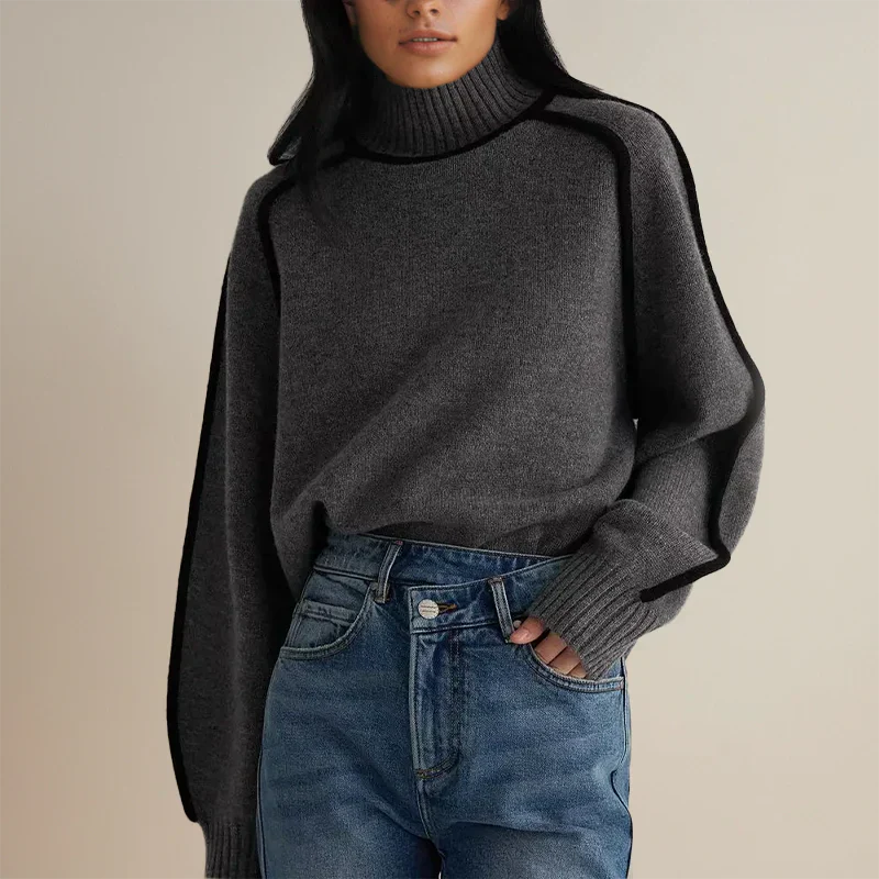 Tima™ | Elegant Wool Turtleneck
