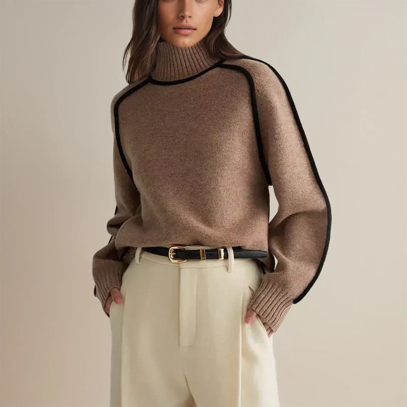 Tima™ | Elegant Wool Turtleneck