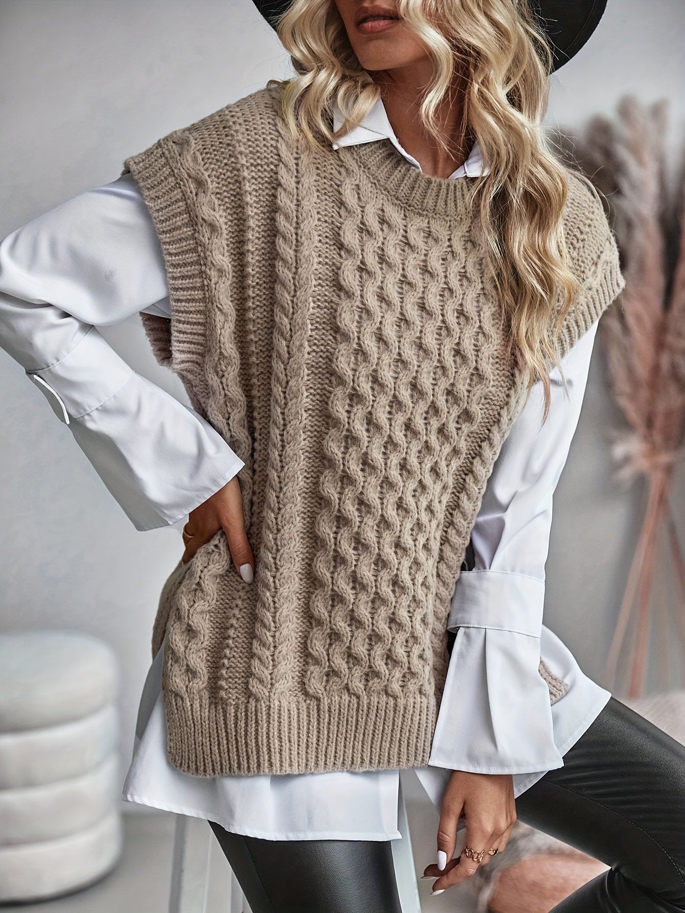 Limona™ | Thick Knit Vest