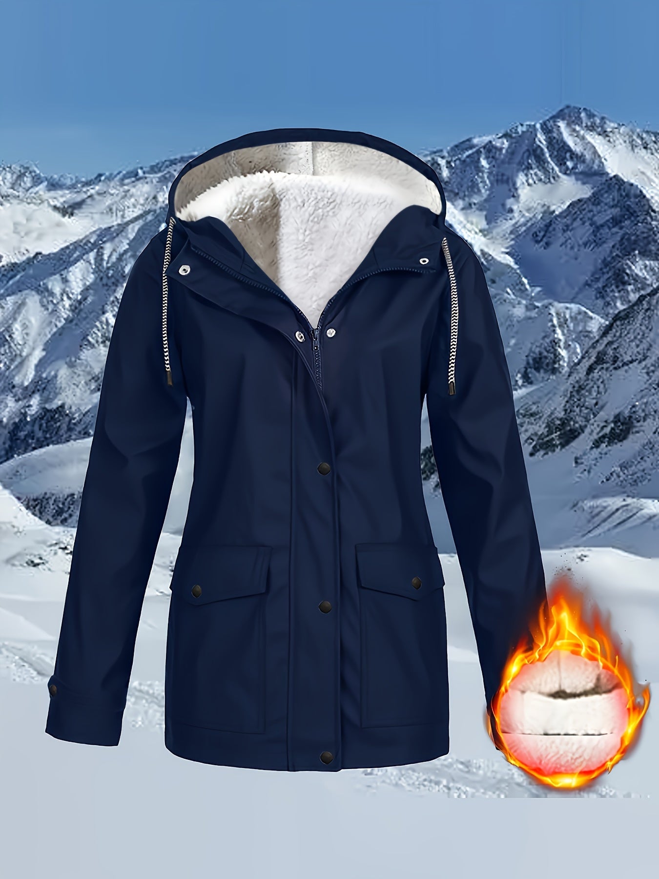 Zara™ | Warm-Lined & Water-Resistant Hooded Parka Jacket