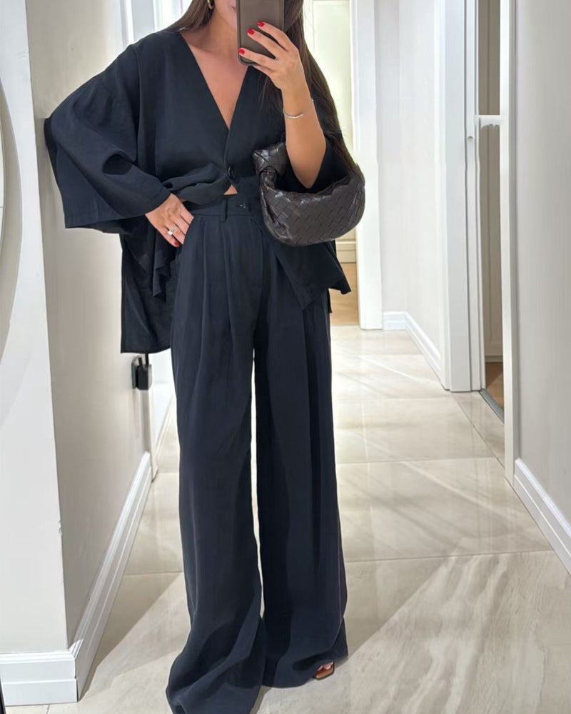 Mélanie™ | Elegant Casual Set in Lightweight Fabric