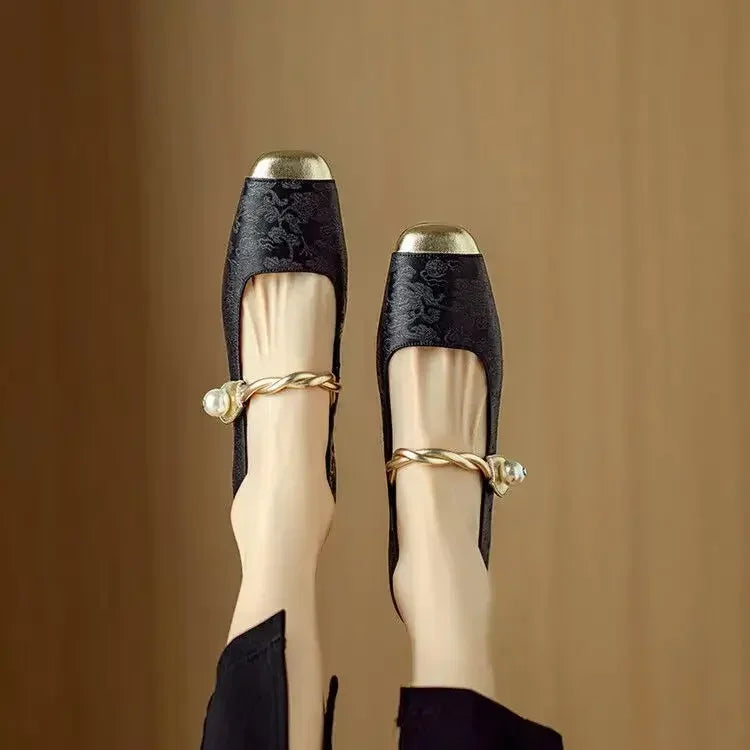 Mestelle™ | Elegant Leather Mary Janes