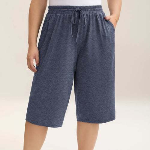 Comfortable Drawstring Relaxed Fit Shorts