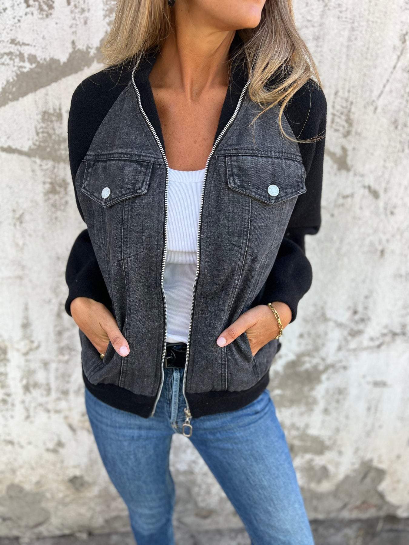 Zoe™ | Stylish and Comfortable Denim Jacket