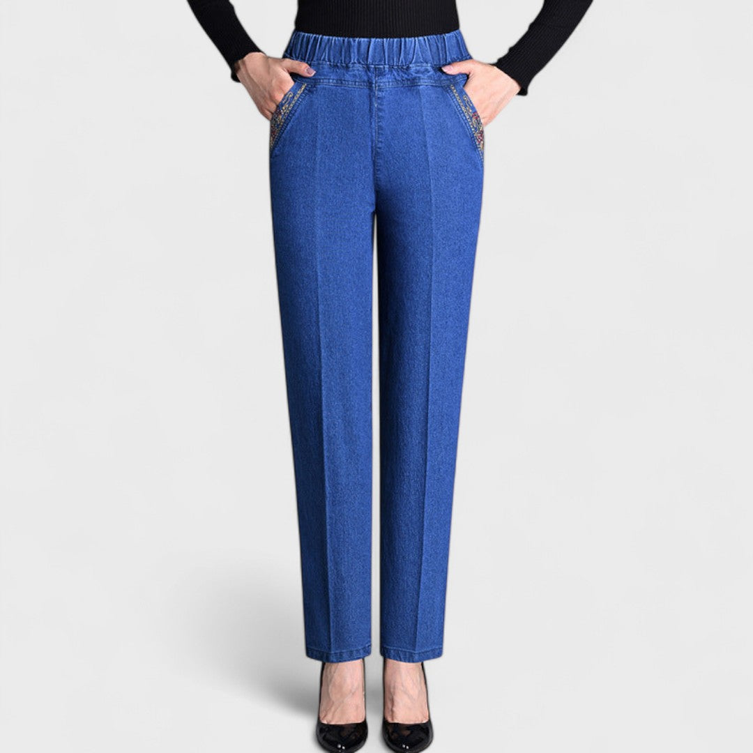 Mira™ | Elegant Denim Jeans with Practical Pockets