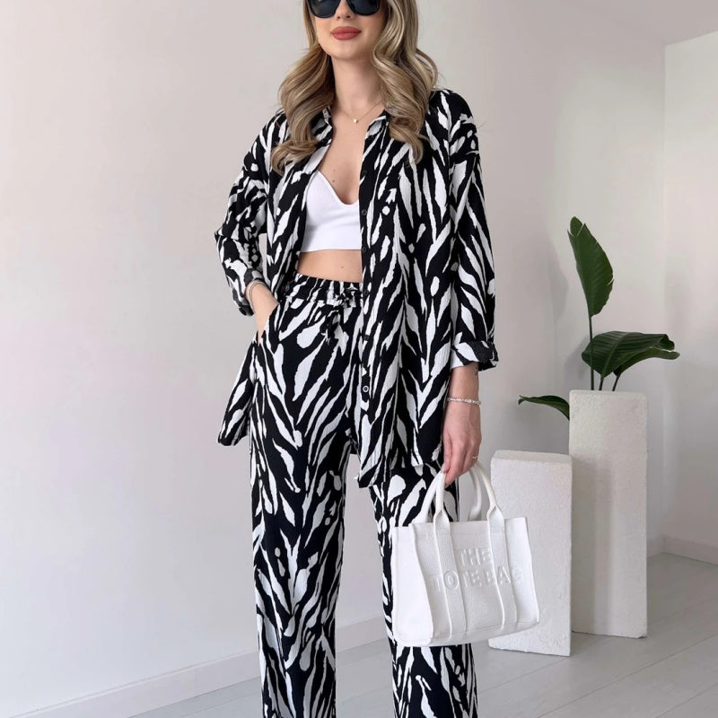 Ahri™ | Chic Zebra Print Set