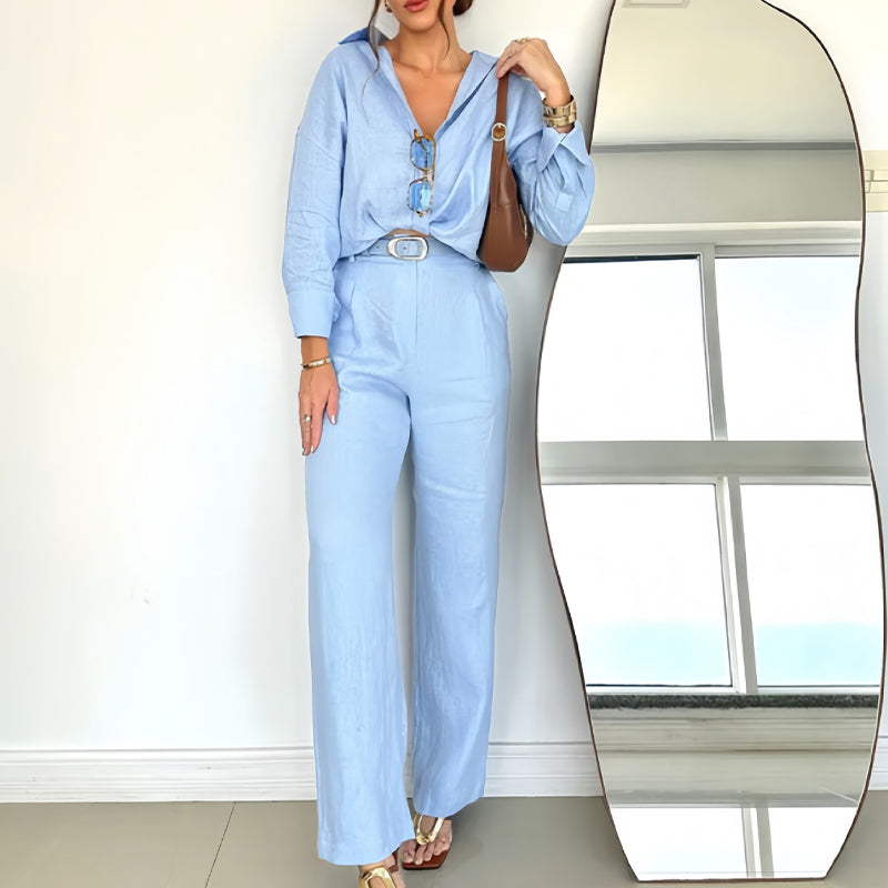 Ariel™ | Elegant Shirt and Comfortable Pants