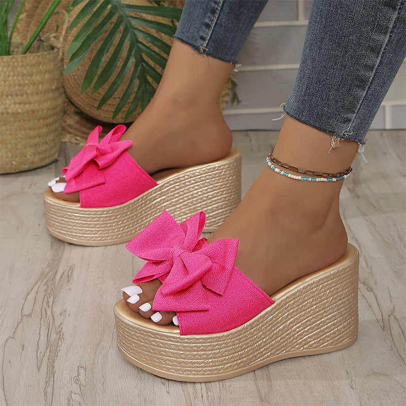 Arden™ | Elegant Slippers with Bow