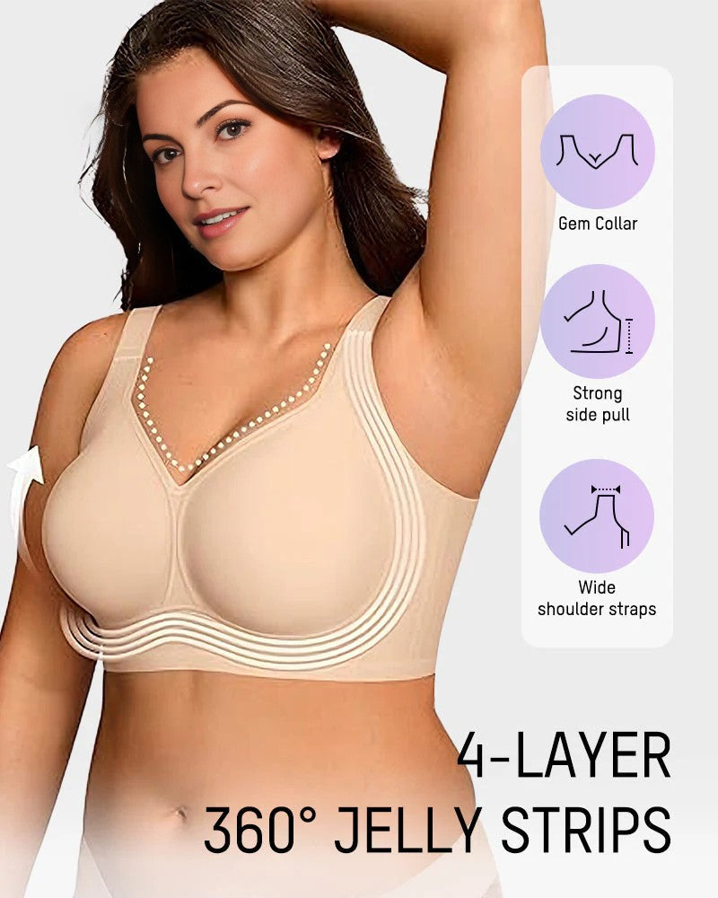 Wireless Full-Coverage Seamless Comfort Bra
