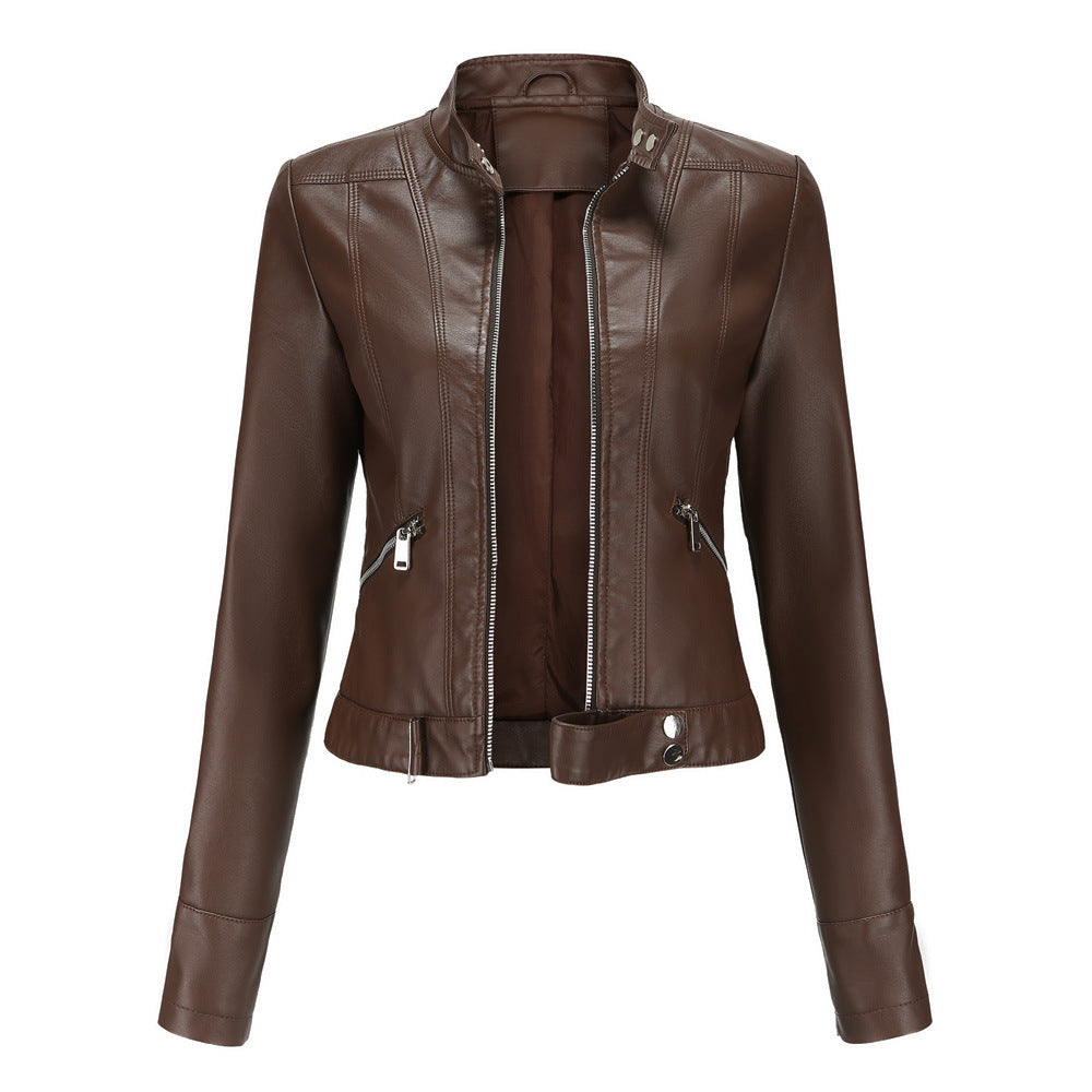 Vaxine™ | Elegant Leather Jacket