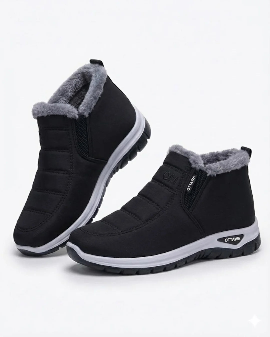 Marilou™ | Slip-On Fleece-Lined Winter Ankle Boots