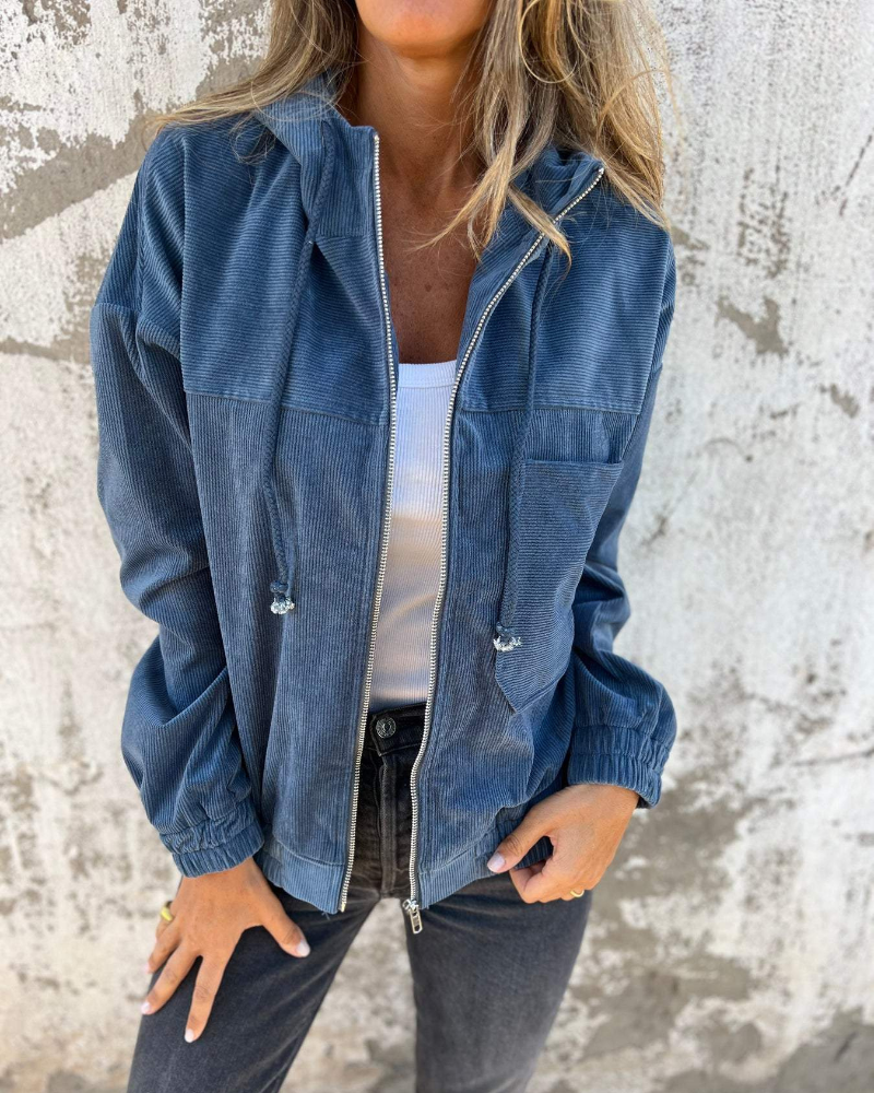 Ella™ | Elegant Corduroy Jacket