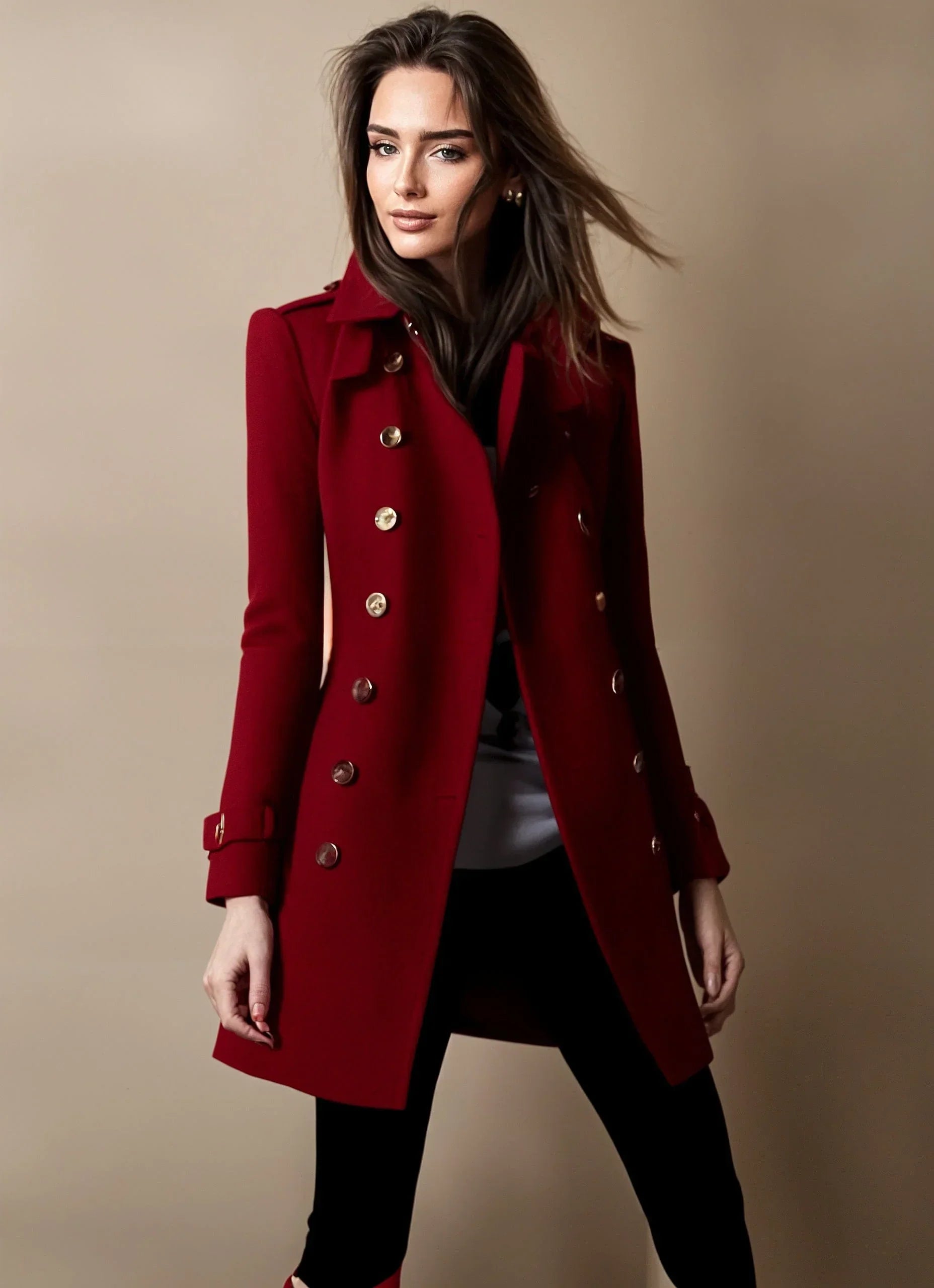 Kasmi™ | Elegance Coat in Wool