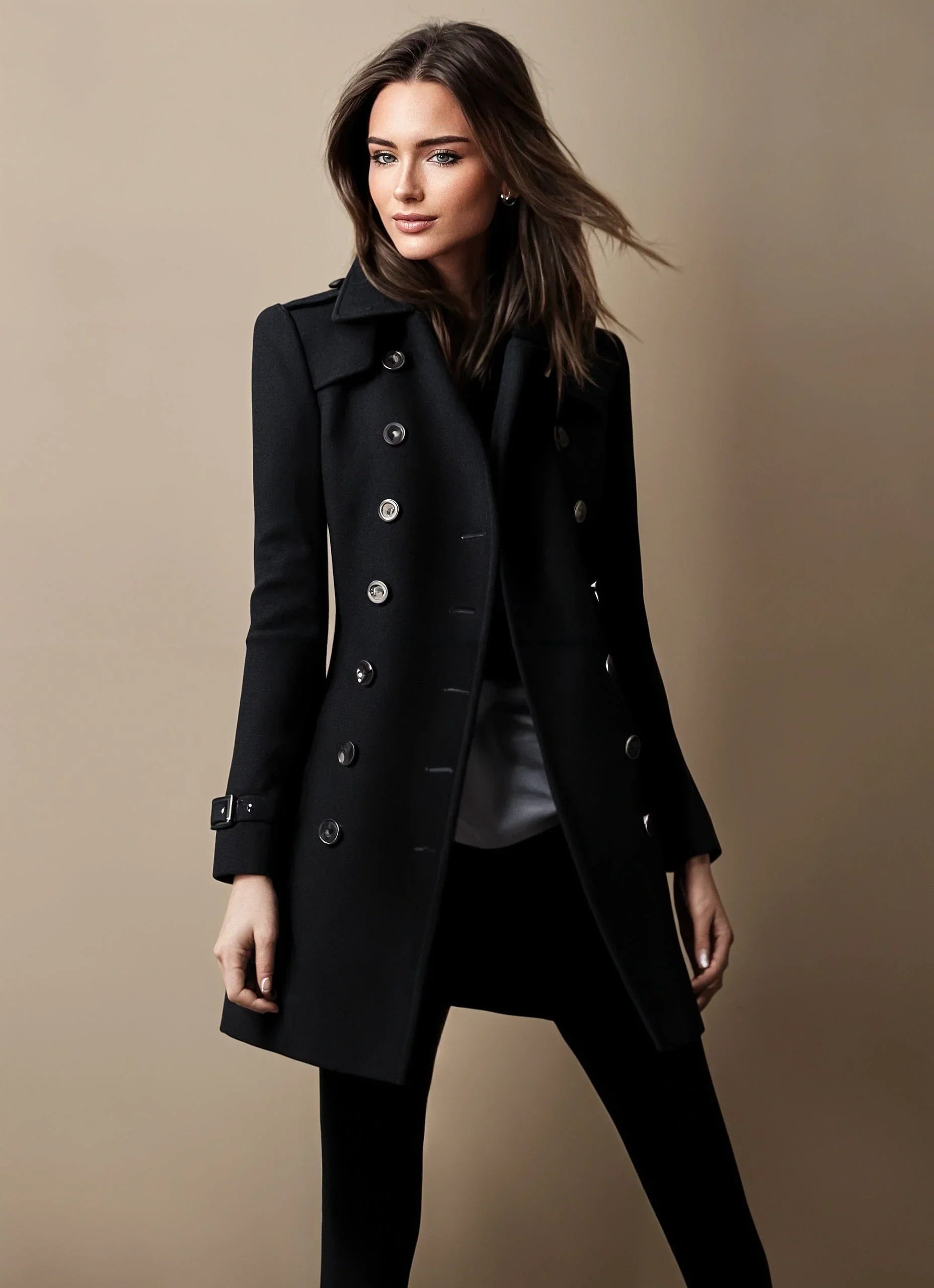 Kasmi™ | Elegance Coat in Wool
