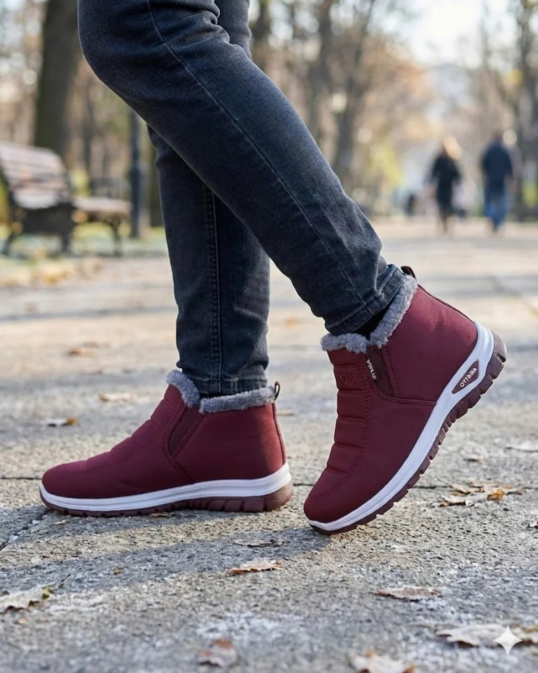 Marilou™ | Slip-On Fleece-Lined Winter Ankle Boots