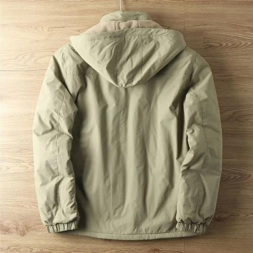 Paul™ | Waterproof Fleece-Lined Outdoor Hooded Jacket