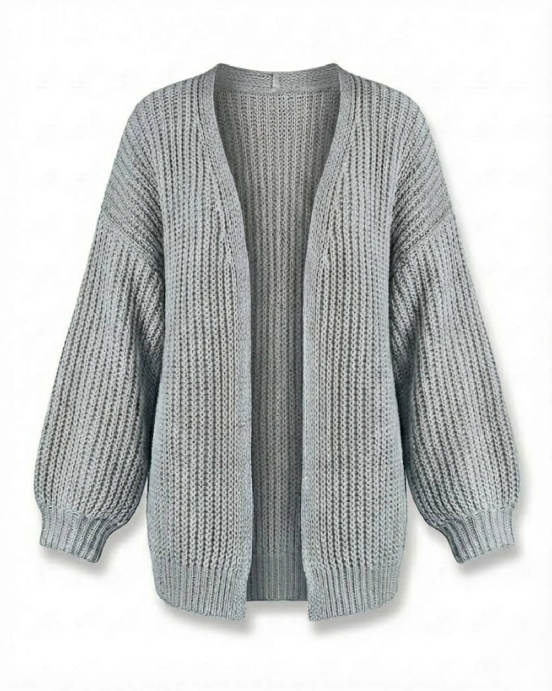 Katya™ | Chunky Knit Oversized Open Cardigan