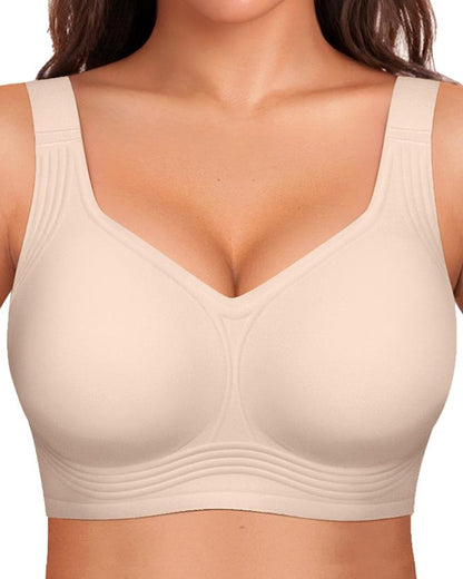 Wireless Full-Coverage Seamless Comfort Bra