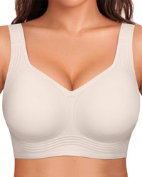 Wireless Full-Coverage Seamless Comfort Bra