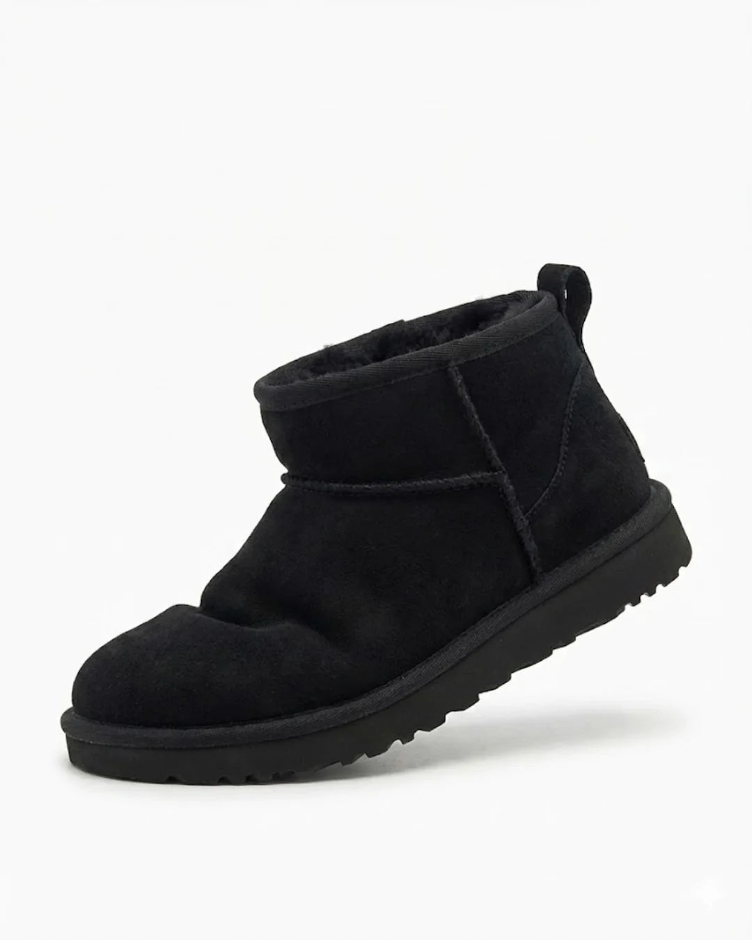 Saskia™ | Plush-Lined Slip-On Ankle Boots