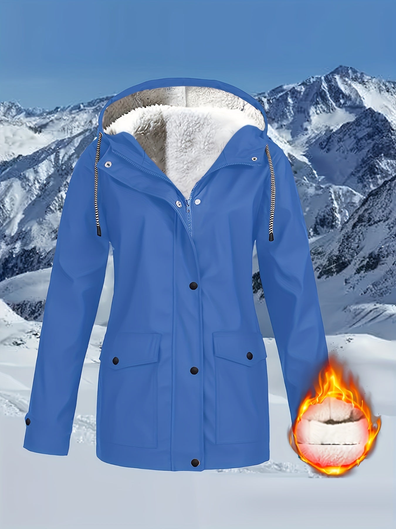 Zara™ | Warm-Lined & Water-Resistant Hooded Parka Jacket