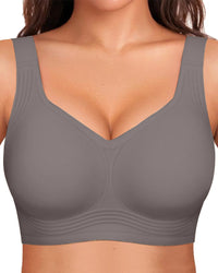 Wireless Full-Coverage Seamless Comfort Bra