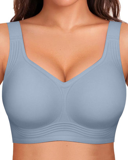 Wireless Full-Coverage Seamless Comfort Bra