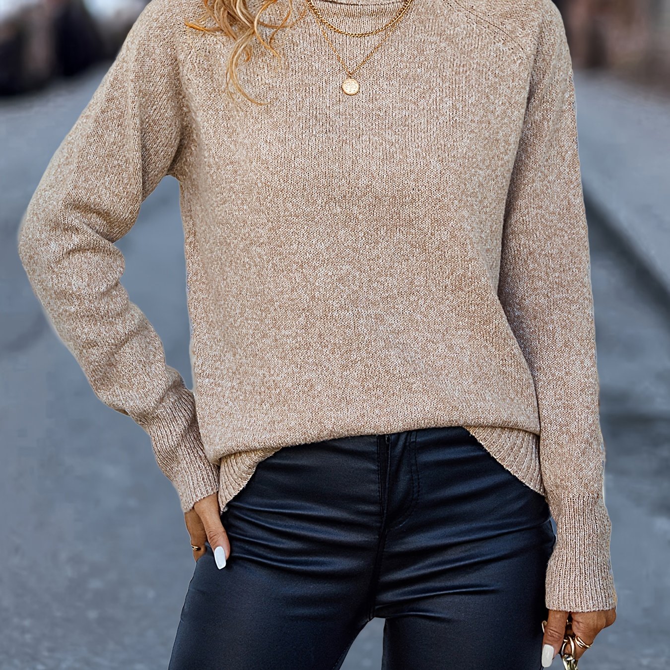 Yolanda™ | Warm Elegant Ribbed Turtleneck Sweater