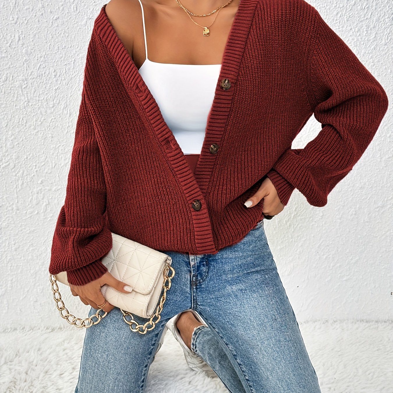 Oriana™ | Elegant Viscose Cardigan