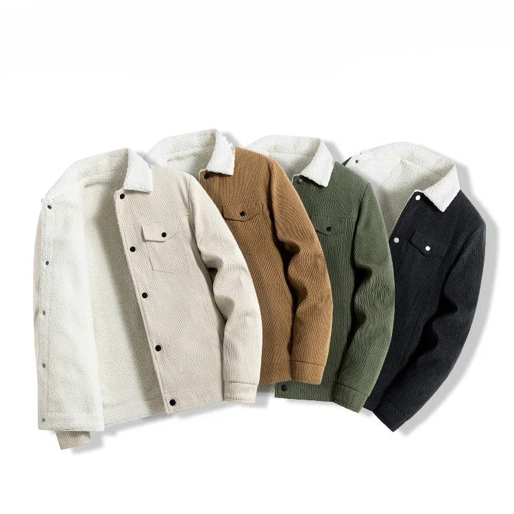 Ben™ | Corduroy sherpa-lined trucker jacket