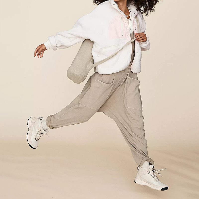 Una™ | Elegant Long Cotton Jumpsuit