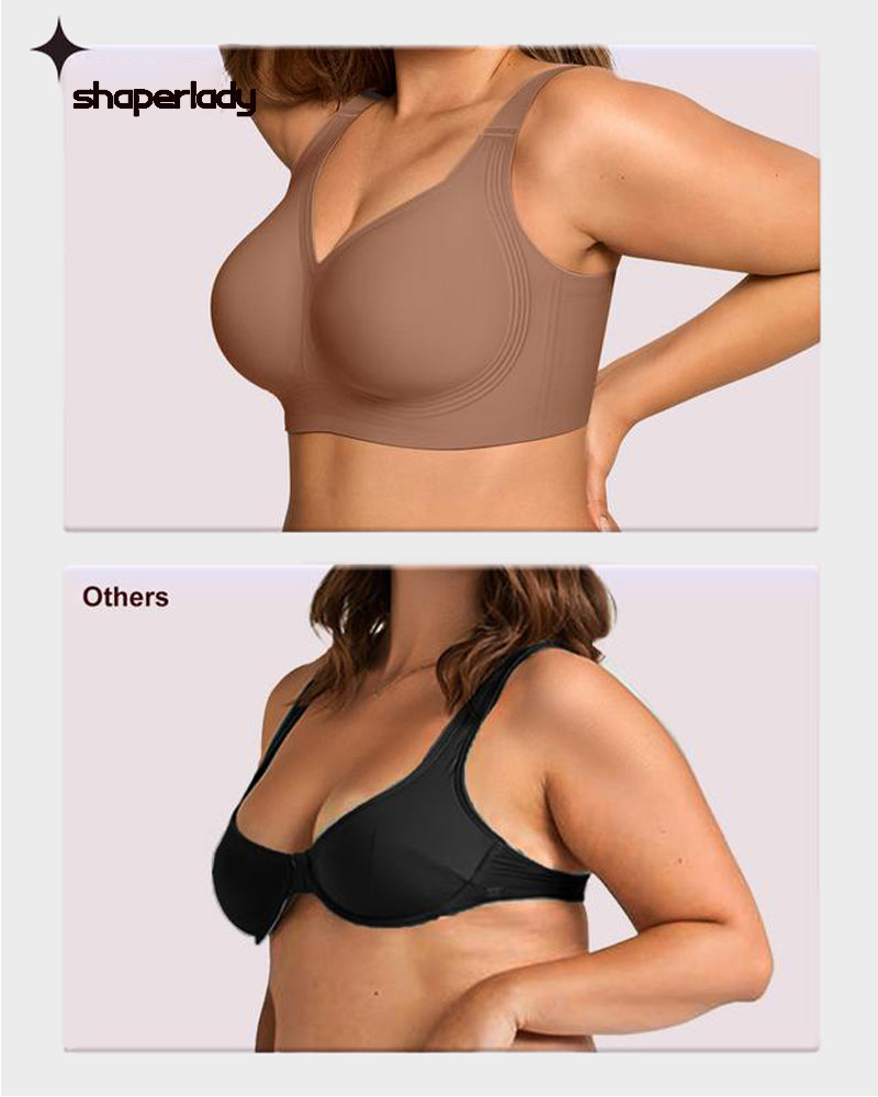Wireless Full-Coverage Seamless Comfort Bra
