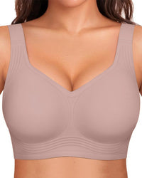 Wireless Full-Coverage Seamless Comfort Bra