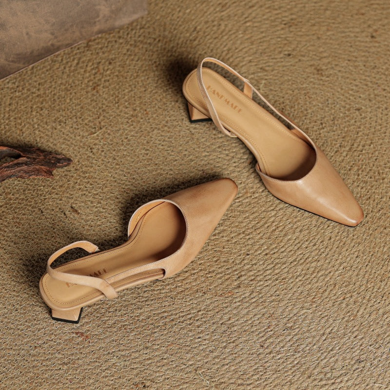 Arlise Leather Heels