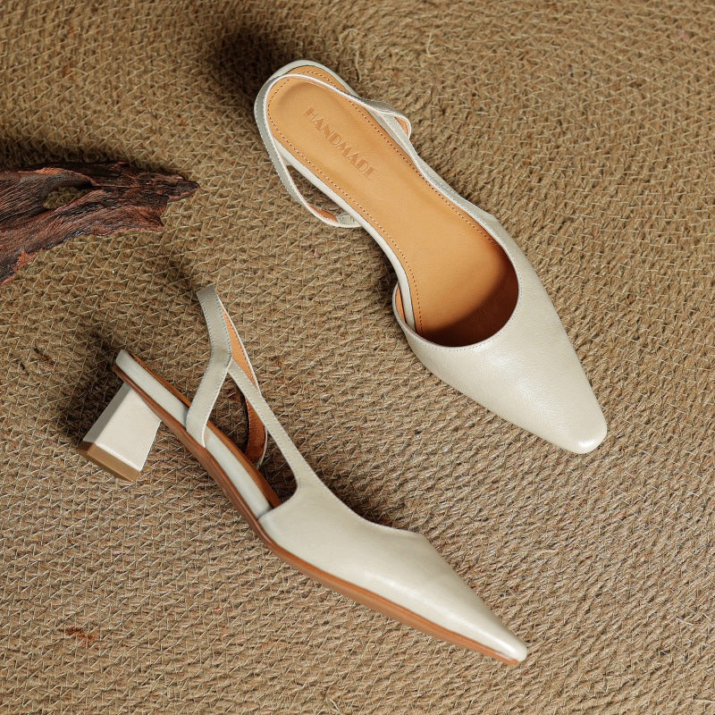 Arlise Leather Heels