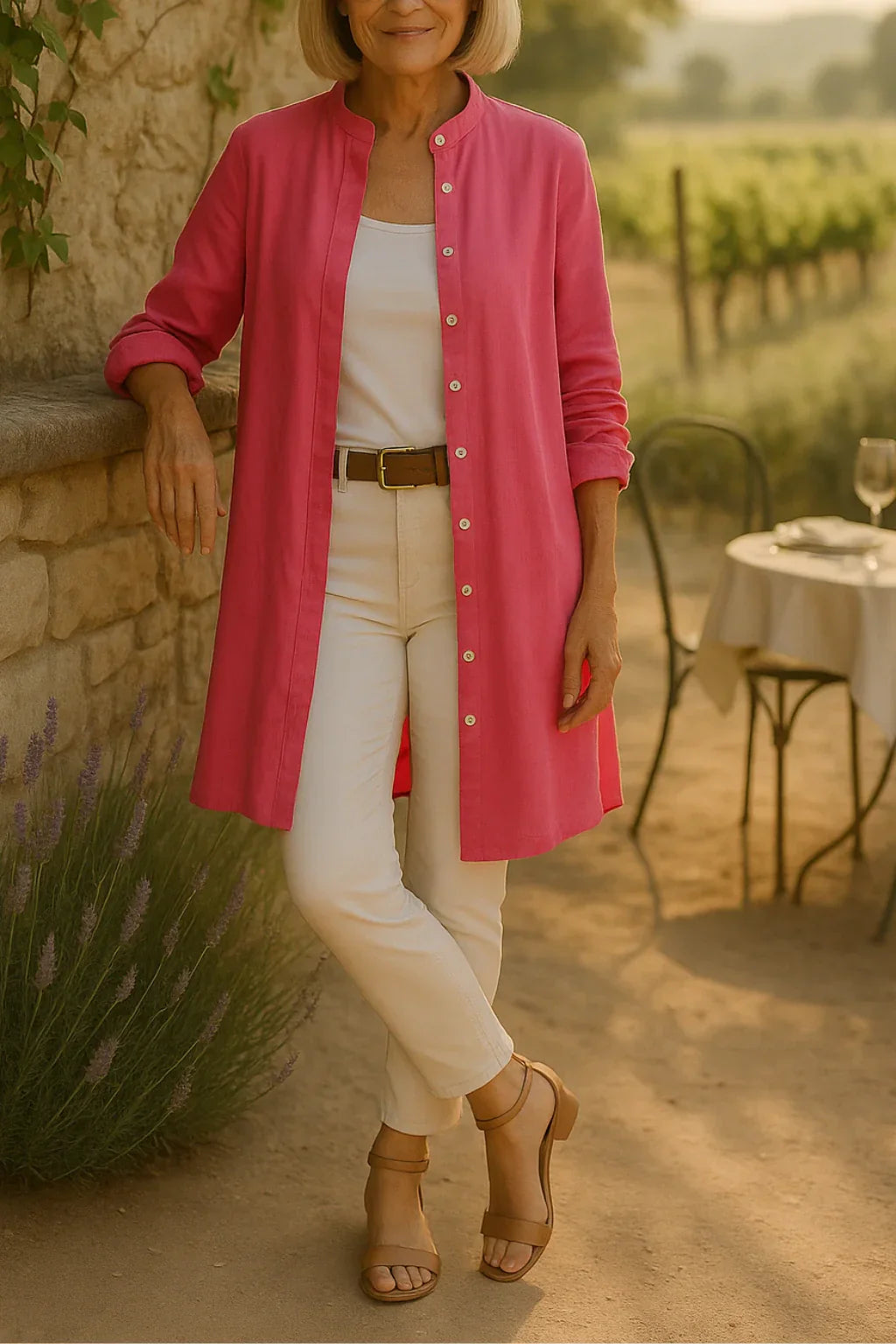 Camilya™ | Flared Cotton Shirt