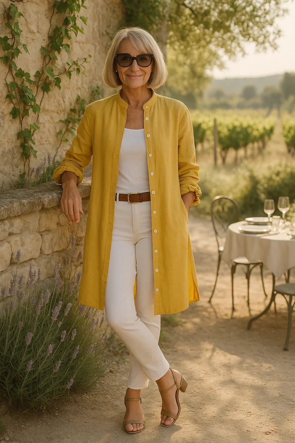 Camilya™ | Flared Cotton Shirt