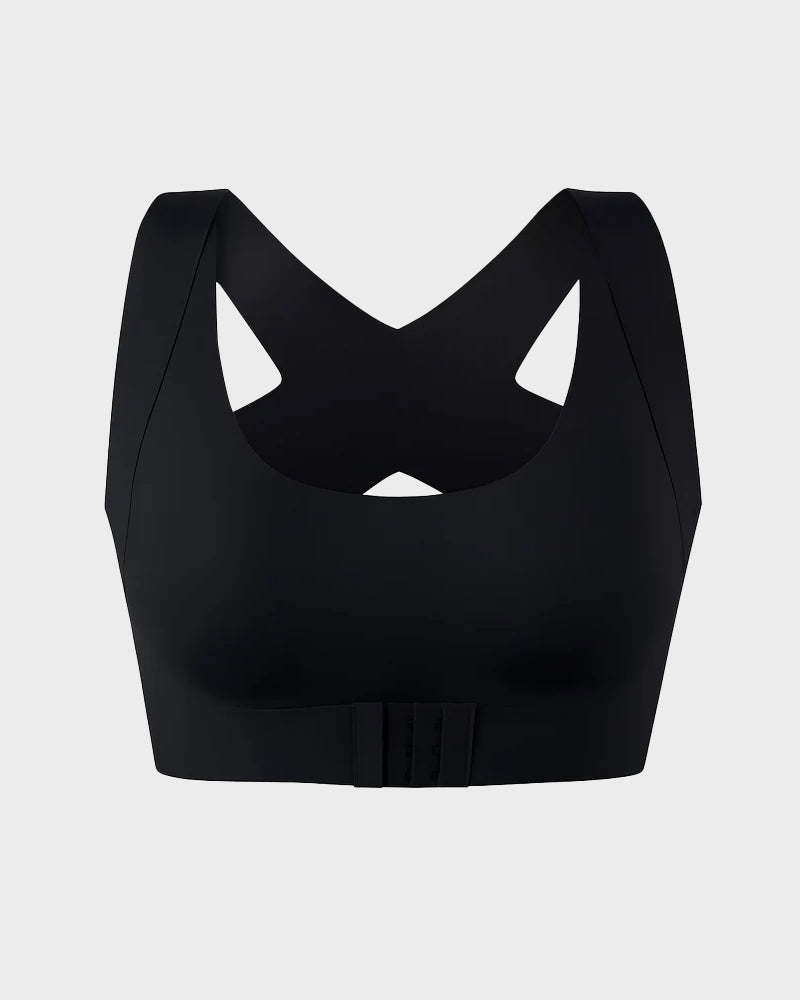 Posture-Correcting Racerback Wireless Support Bra