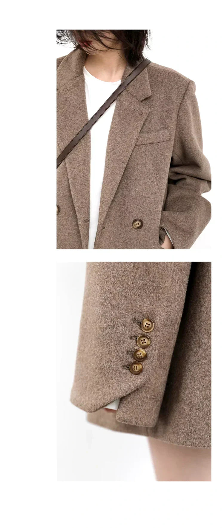 Sali™ | Mid-Length Wool Coat