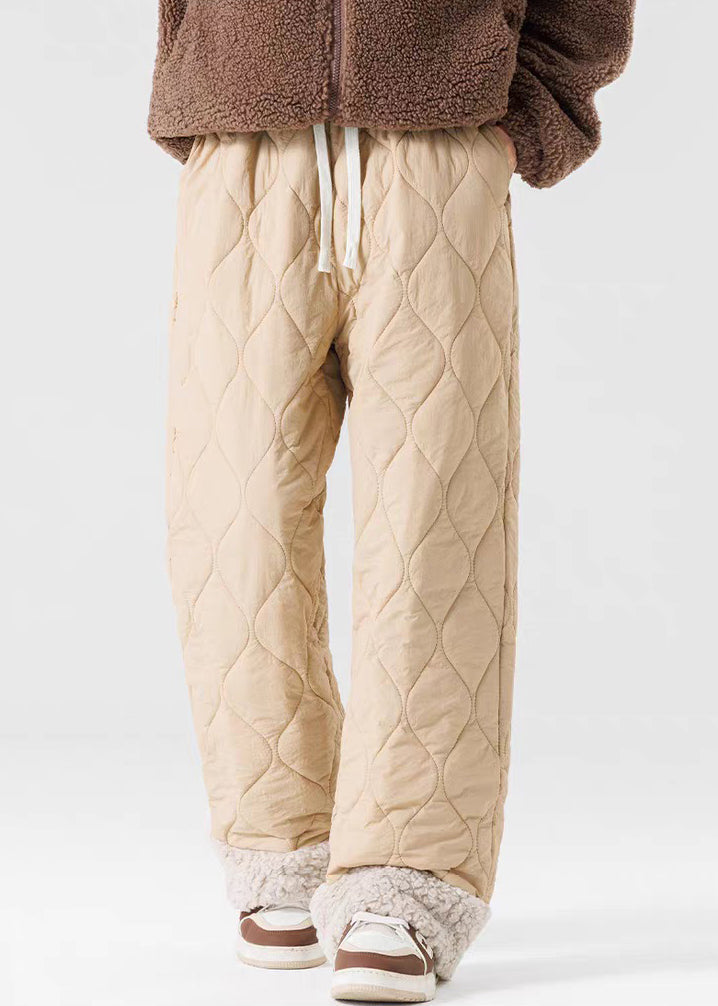 Liam™ | Quilted drawstring wide-leg pants