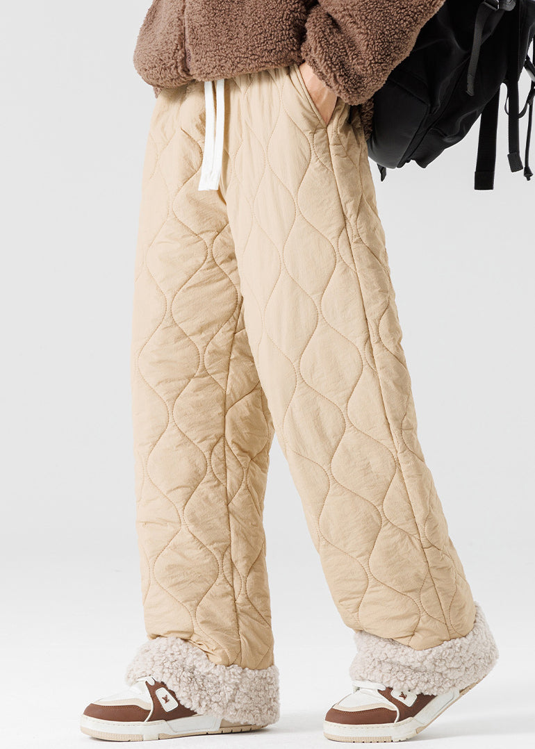 Liam™ | Quilted drawstring wide-leg pants