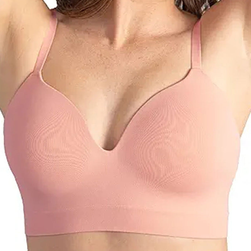 Seamless Push-Up Wireless T-Shirt Bra