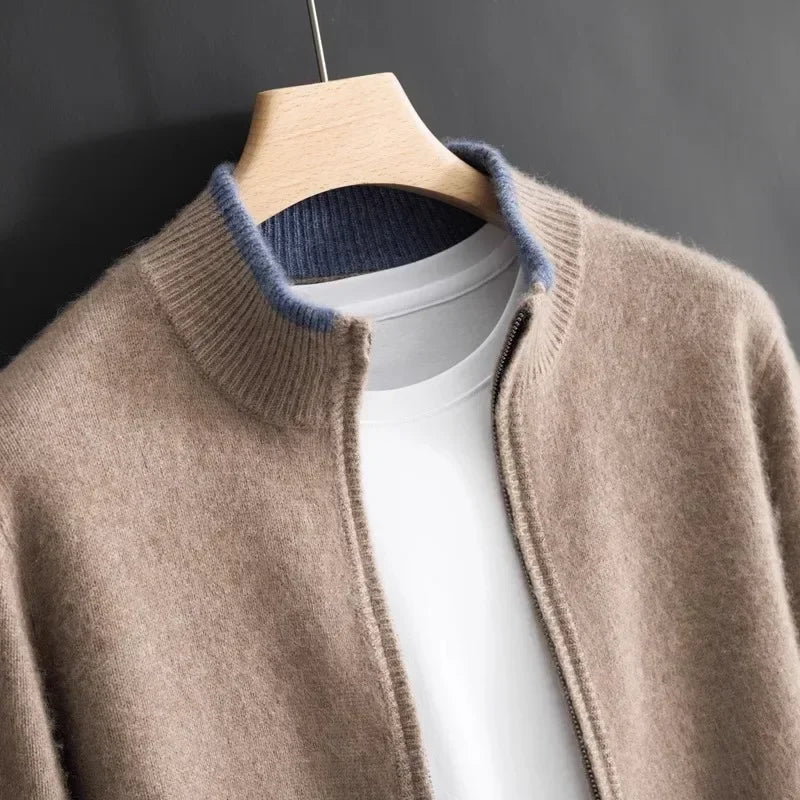 Storm™ | Knit zip-front bomber cardigan