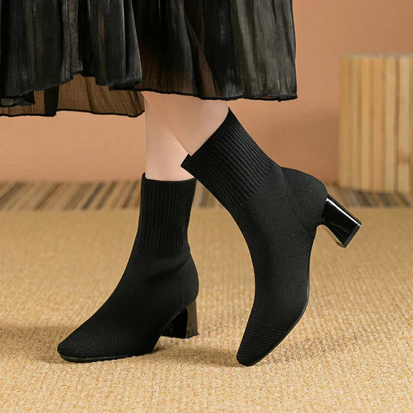 Josie™ | Chic Knitted Ankle Boots