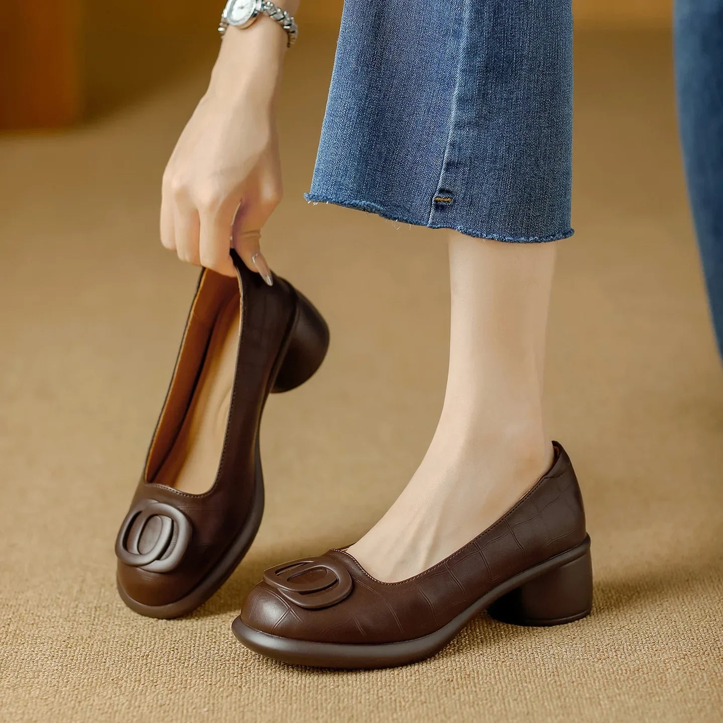 Élodie | Classic Comfort Heels