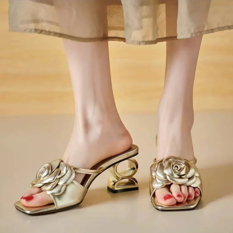 Dera™ | Elegant Floral Sandals