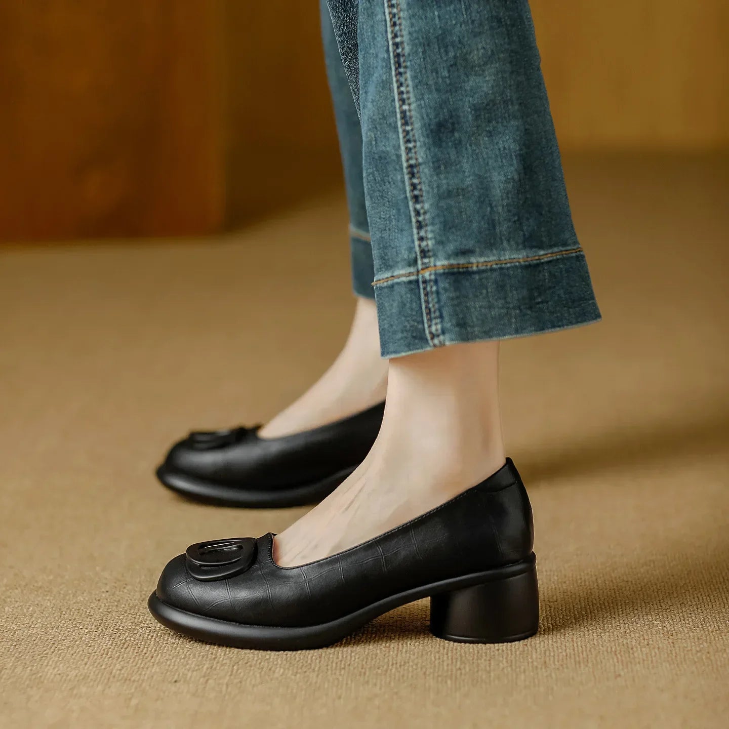 Élodie | Classic Comfort Heels