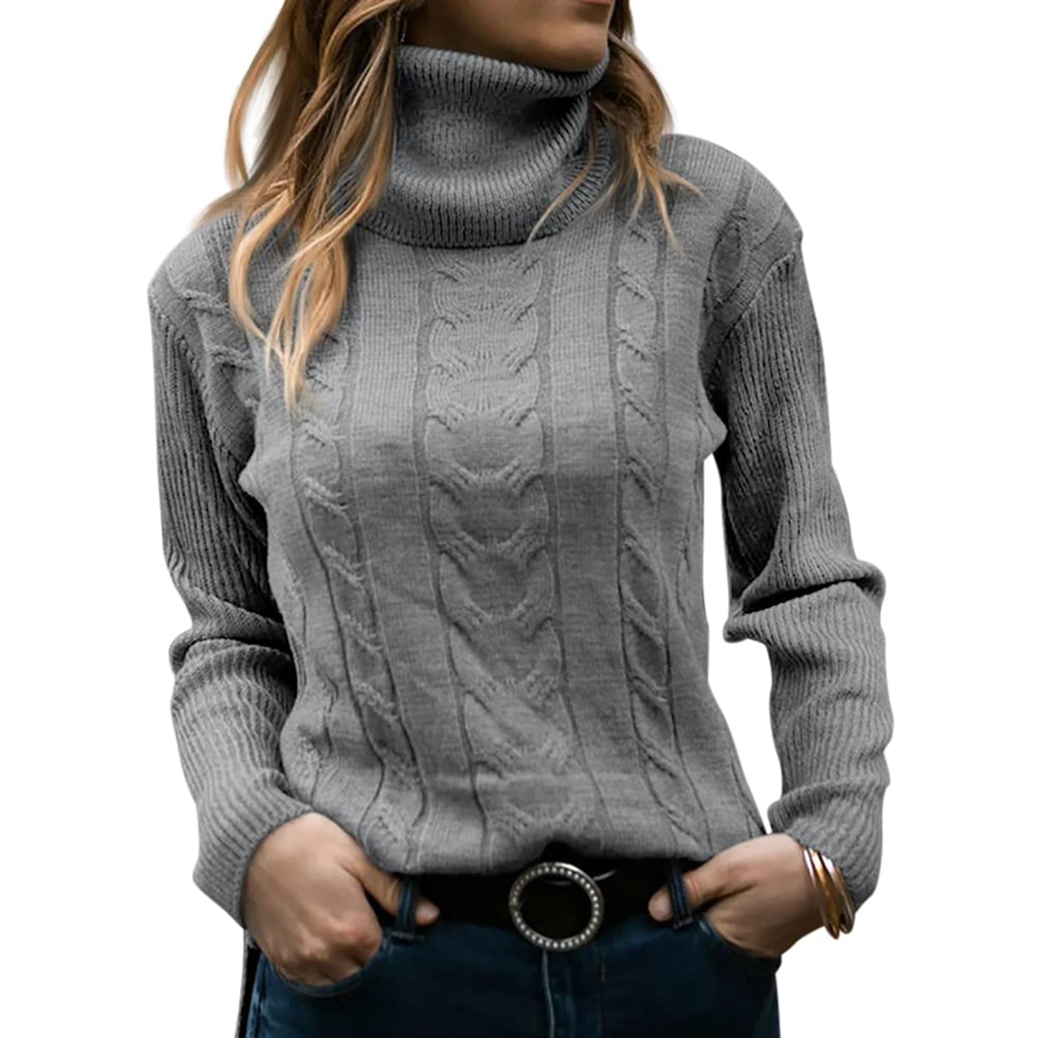 Alara™ | Elegant and Comfortable Turtleneck Sweater