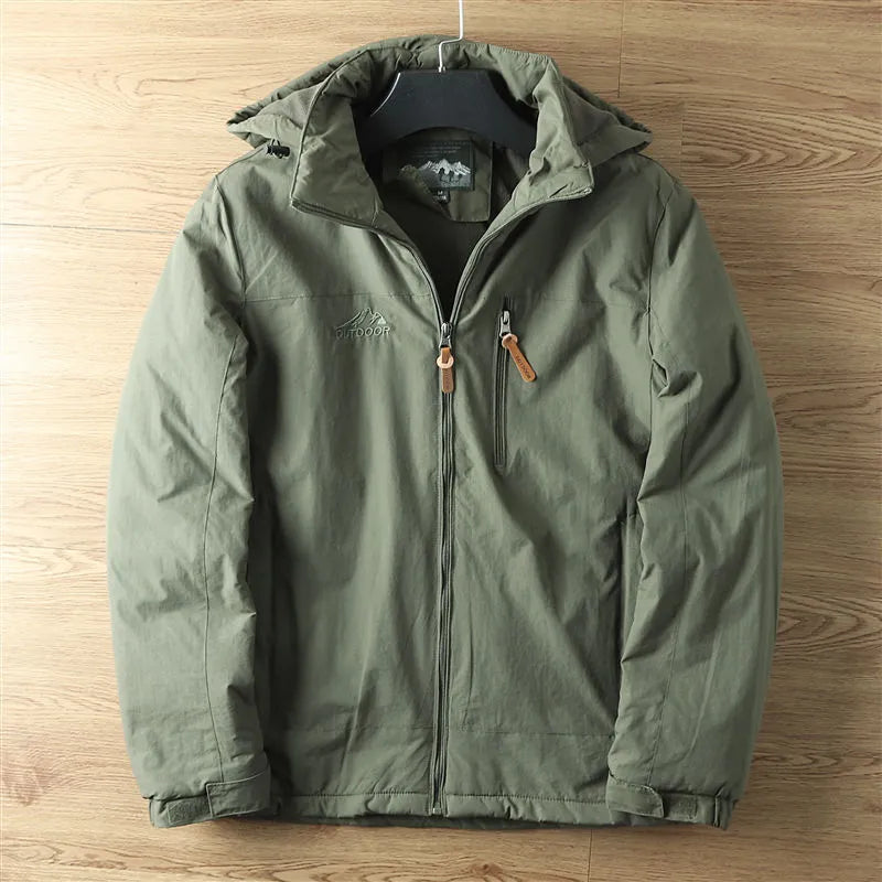 Jake™ | Hooded zip-front outdoor coat