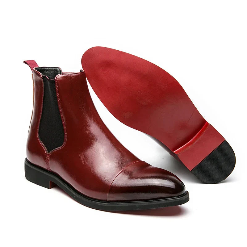Jell™ | Premium Genuine Leather Ankle Boots
